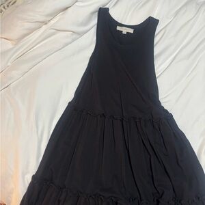 LOFT Black Sleeveless Dress